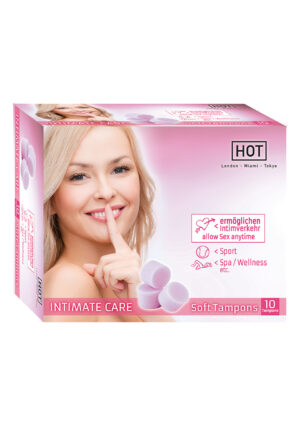 HOT INTIMATE CARE SOFT TAMPONS 10ST-1