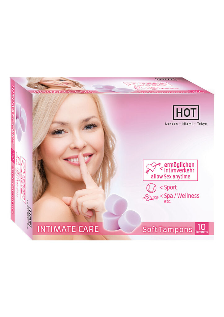 HOT INTIMATE CARE SOFT TAMPONS 10ST-1