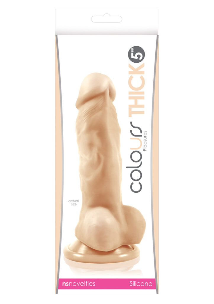 COLOURS PLEASURES - THICK 5" DILDO-1
