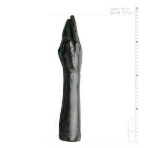 Dildo Hand All Black 39 cm-1