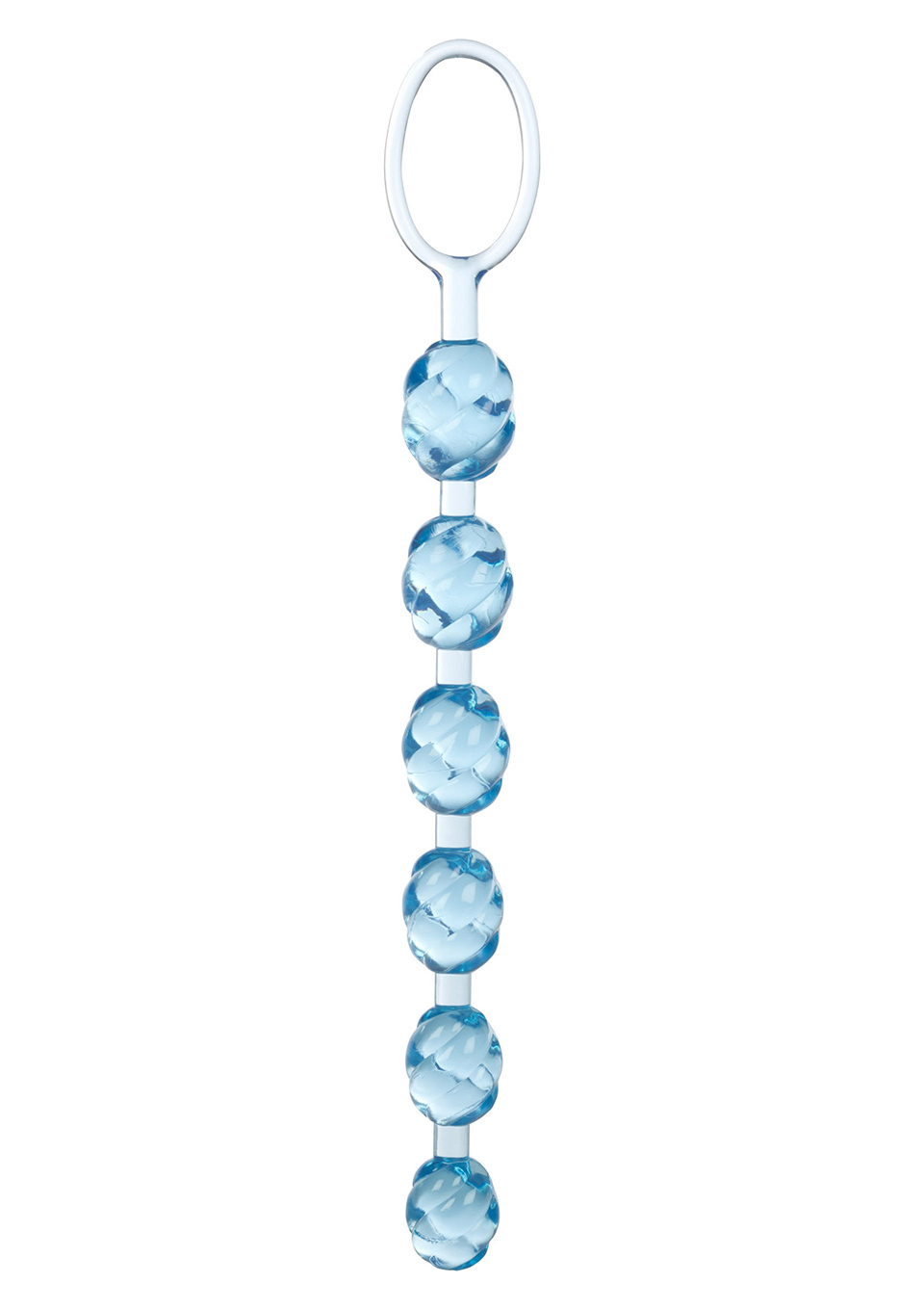 Image of SWIRL PLEASURE BEADS BLUE