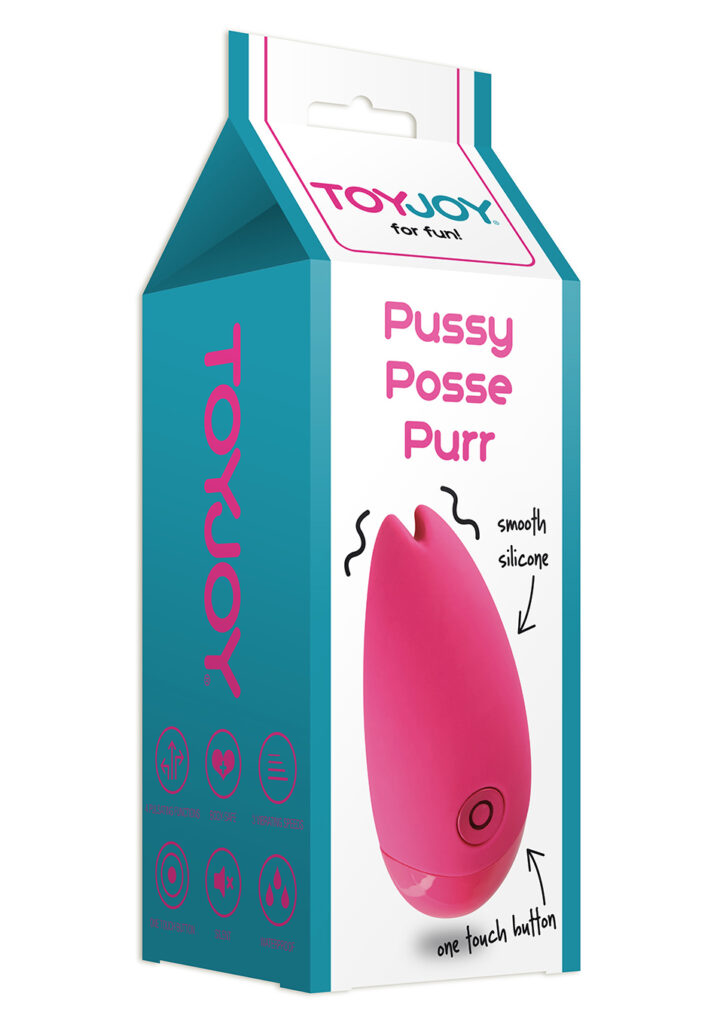 PUSSY POSSE PURR STIMULATOR PINK-1