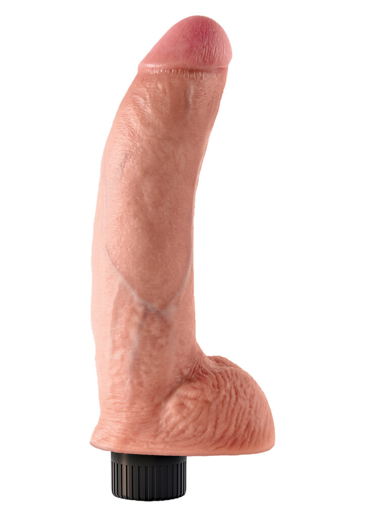 Cock With Balls 9 Inch Flesh-3