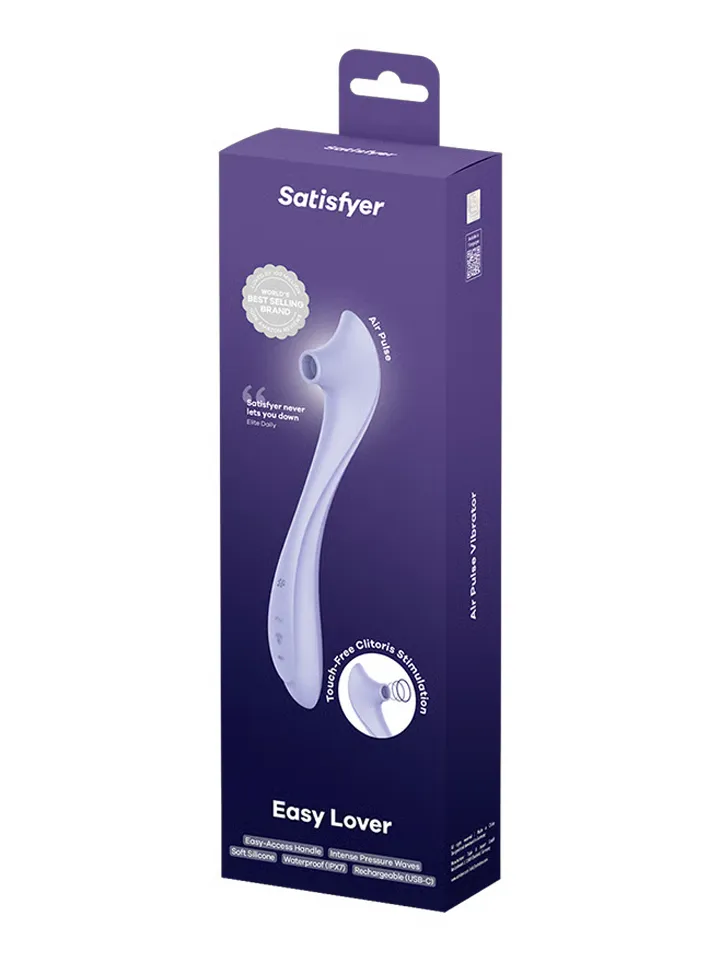 Satisfyer Easy Lover - Lufttrycksvibrator 0