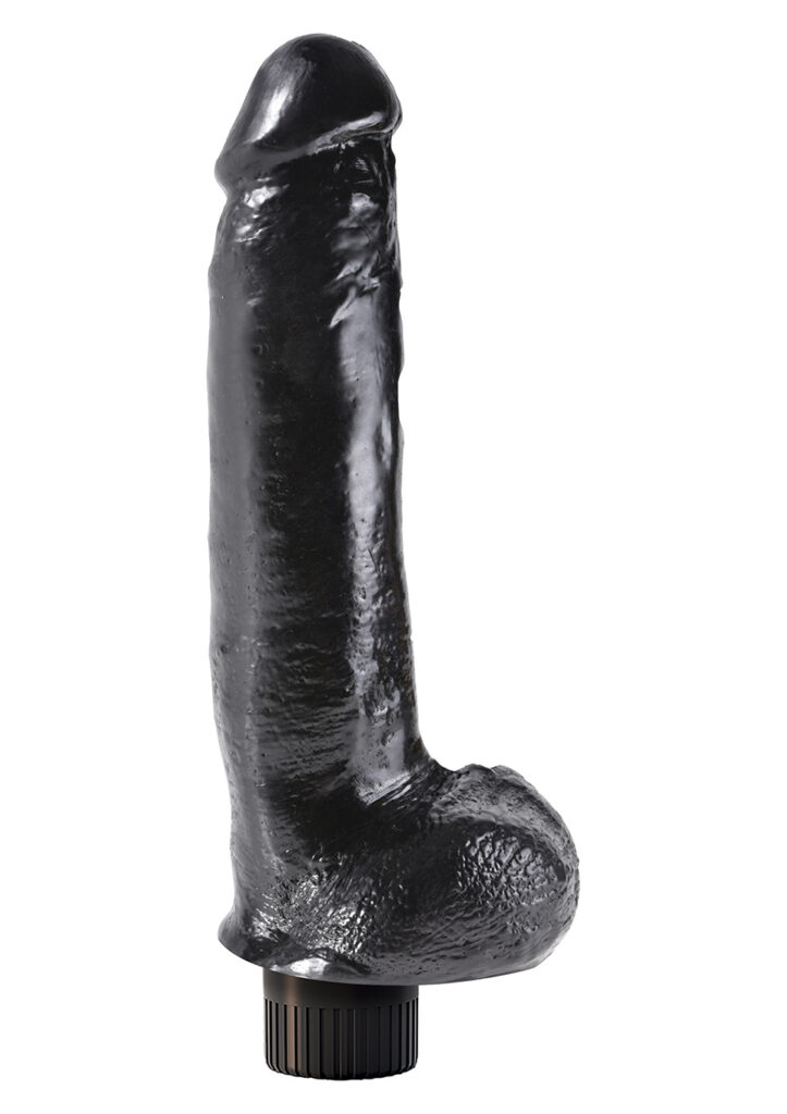 Cock With Balls 9 Inch Black-3