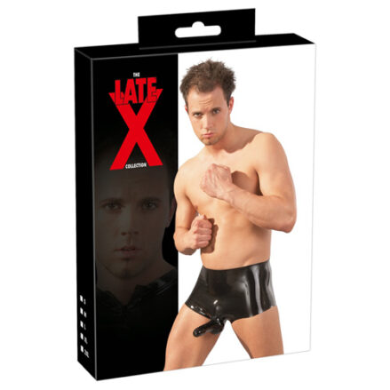 Men's Latex Pants black - L/XL / Black-3