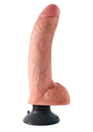 Cock With Balls 9 Inch Flesh-1