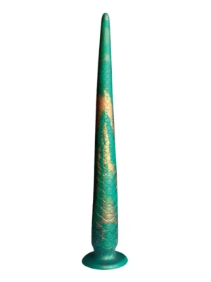Verdant Titan Rippled Monster Silicone Dildo 47 cm - Extra lång analdildo 0