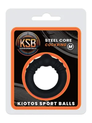 KSB Silicone Cockring With Steel-Core Medium - Penis & pungring 0