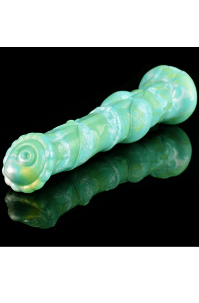 Dragonfire Dildo Green 30,5 cm - Dragon dildo 0