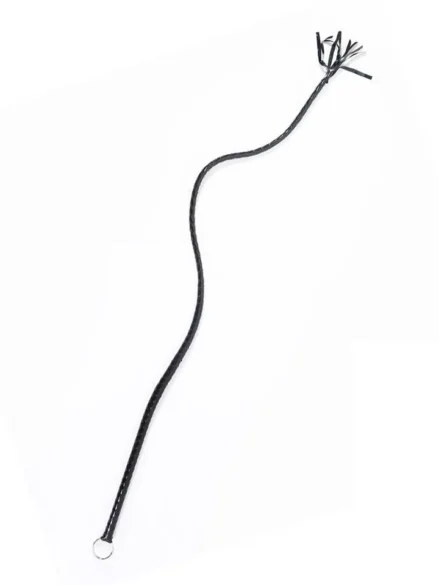 Shiny Black Long Whip 138 cm - Piska 0