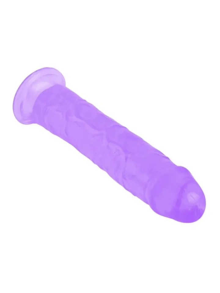 Realistic Penis Crystal Jellies Purple 21,6 cm - Dildo 0