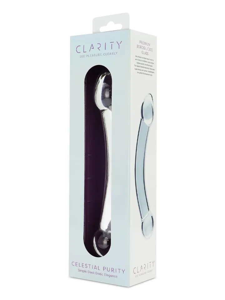 Clarity Celestial Purity Glass Dildo - Glasdildo 0