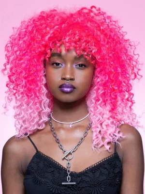 Manic Panic Two Tone Pink Wig - Peruk 0