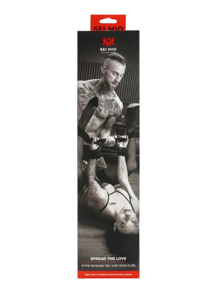 Spread The Love Ankle Spreader Bar With Wrist Cuffs - Spreader bar 0