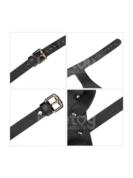 Rebellion Reign Scarred Alpha Pup Mask Blue - BDSM mask 0