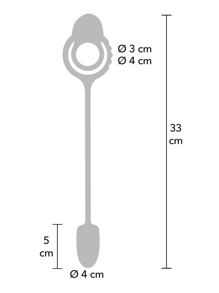 The Thria Ultimate Couple Climaxer - Penisring med vibrator 0