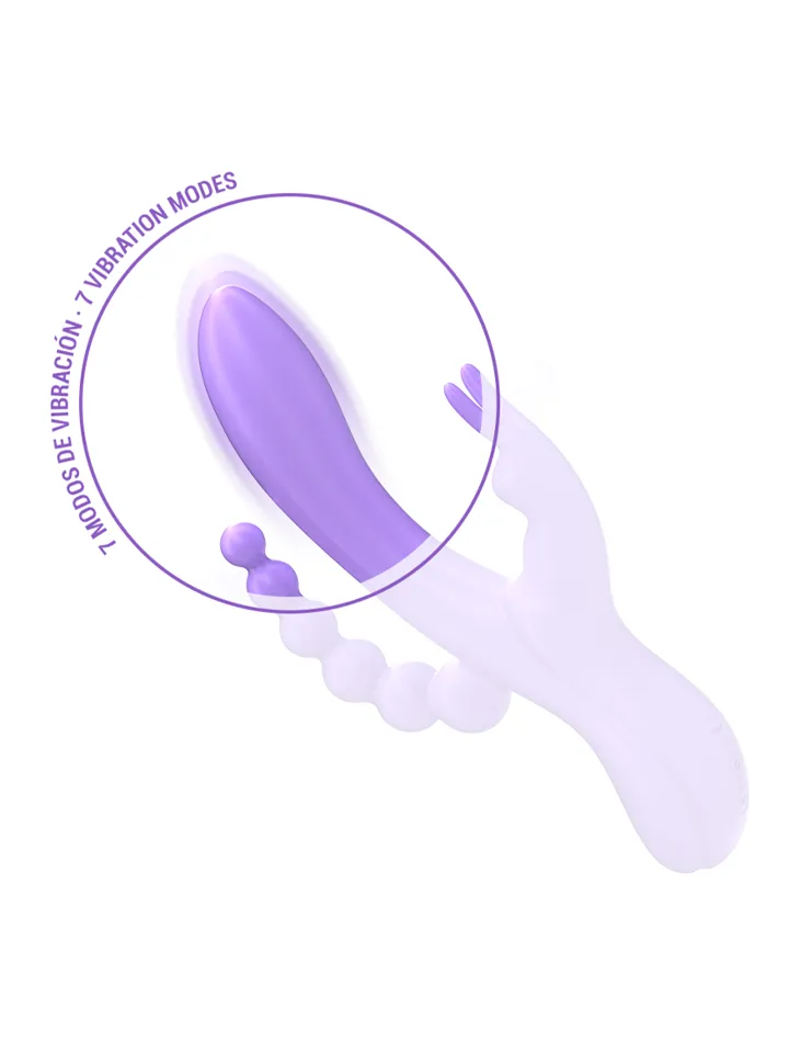 Intense Miko Triple Vibrator Rabbit & Stimulator & Anal - Rabbitvibrator 0