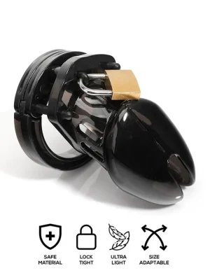 Chastity Cage Short Black - Kyskhetsbur 0