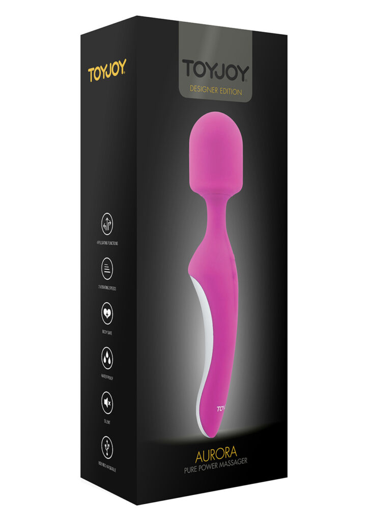 AURORA BODYWAND MASSAGER PINK-2