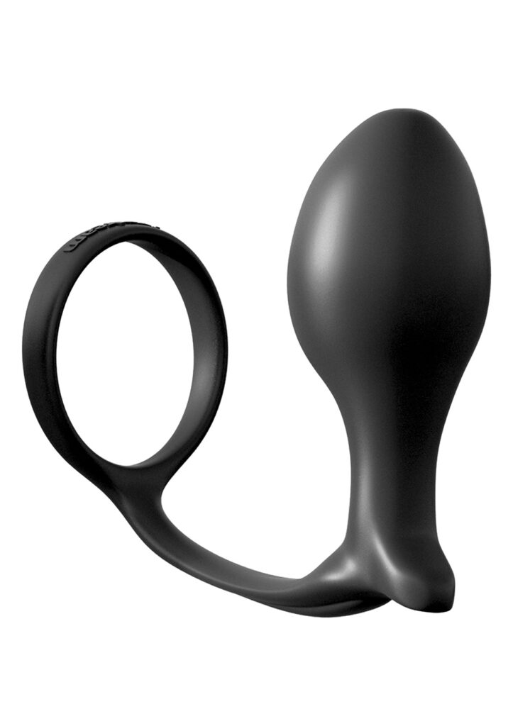 ASS GASM COCK RING ADVANCED BLACK-2