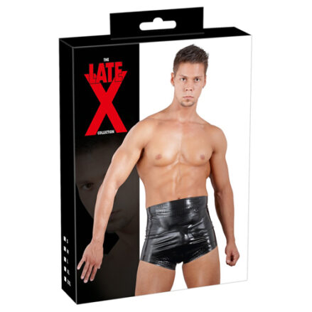 Latex Diaper black - Large / Black-3