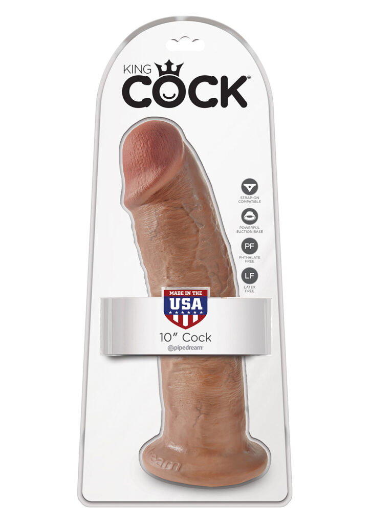 KING COCK 10'' COCK TAN-2