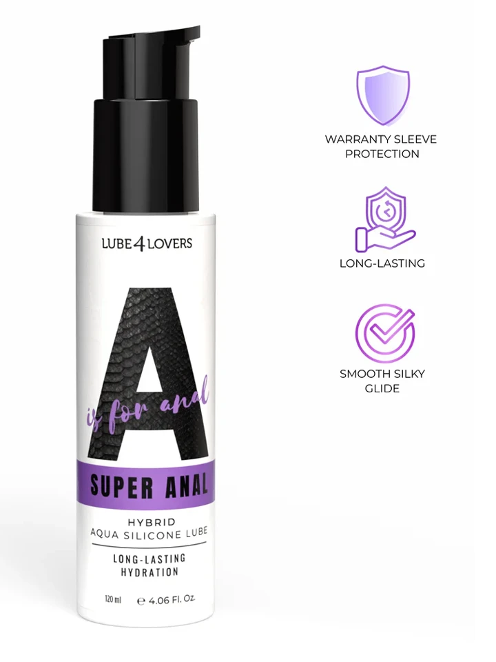 Super Anal Hybrid Anal Lubricant 120 ml - Glidmedel Hybrid 0