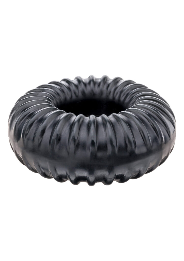 RIBBED RING BLACK-1