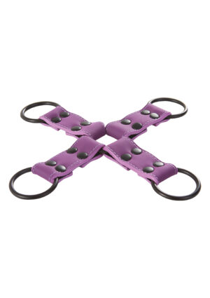 LUST BONDAGE HOGTIE PURPLE-1