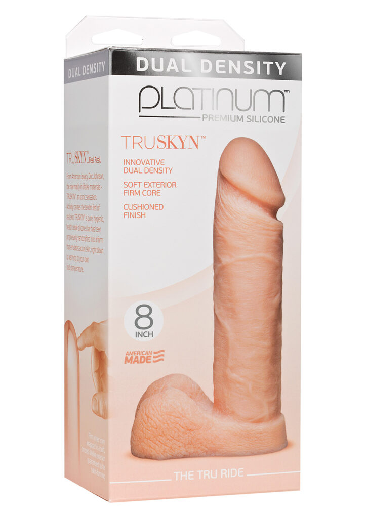 PLATINUM THE TRU RIDE 8 INCH FLESH-2