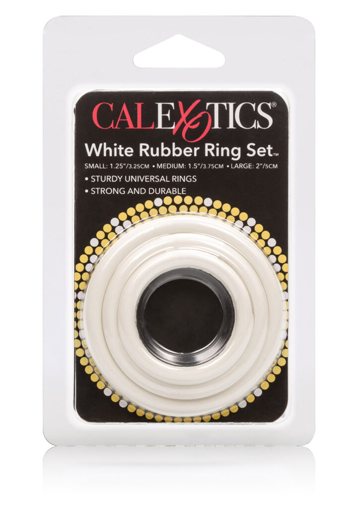 RUBBER RING WHITE SET 3PCS-2