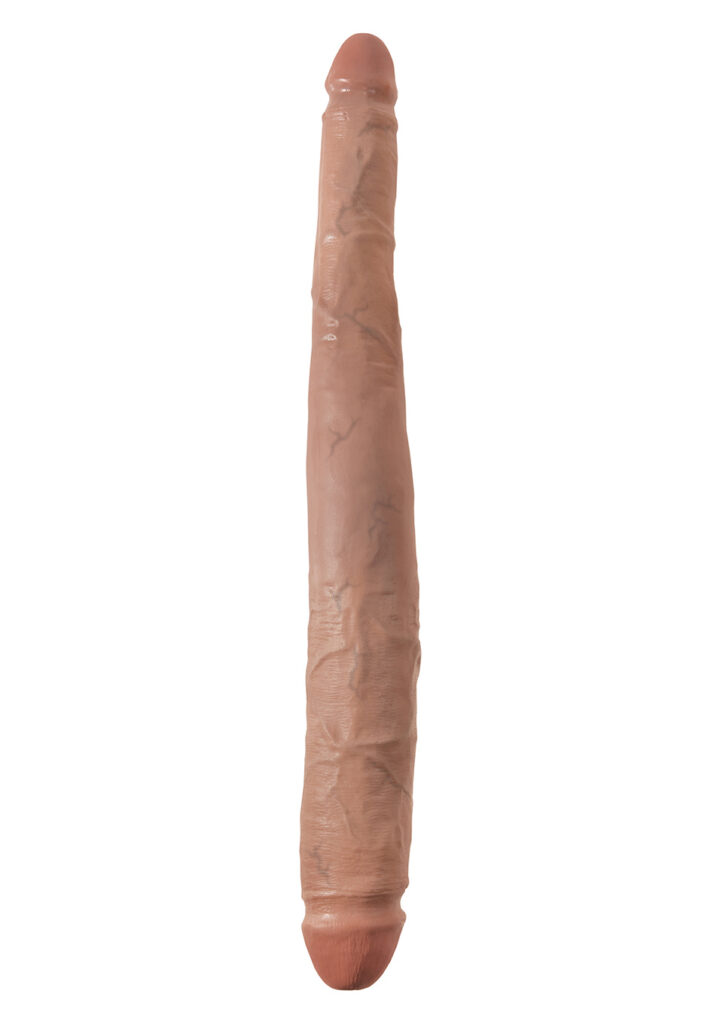 KING COCK 16'' TAPERED DOUBLE DILDO-1