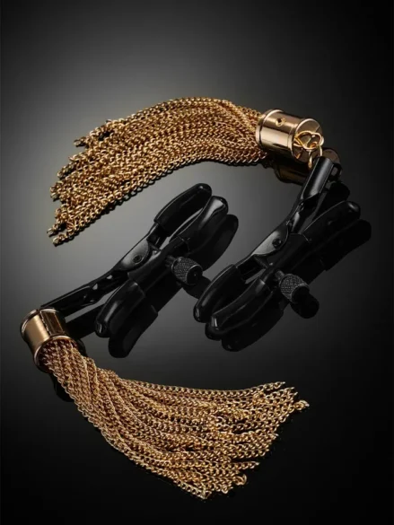 Guilty Pleasure Draped Desire Clamps - Bröstvårtsklämmor 0