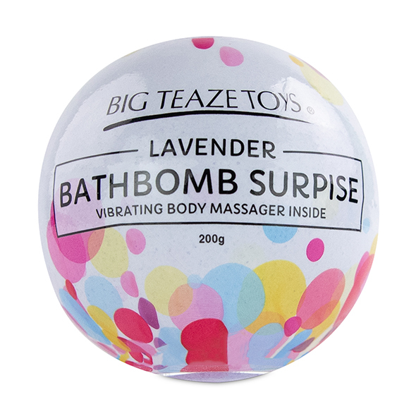 Badbomb Surprise Lavendel med Vibrator-4