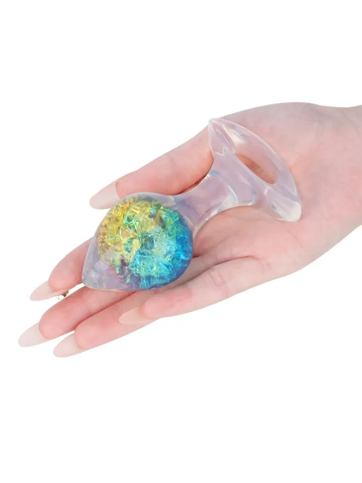 Cosmic Galaxy Butt Plug 9 cm - Analplugg 0