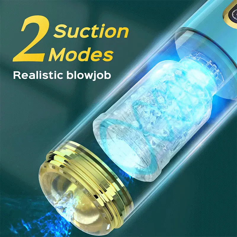 Hayden Rotating Male Masturbator & Automatic Stroker - Masturbator med motor 0