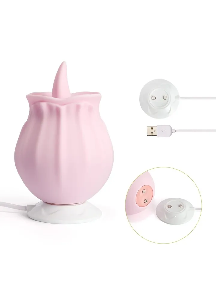 Nectar Clit Licking Rose Vibrator - Klitorisstimulator 0