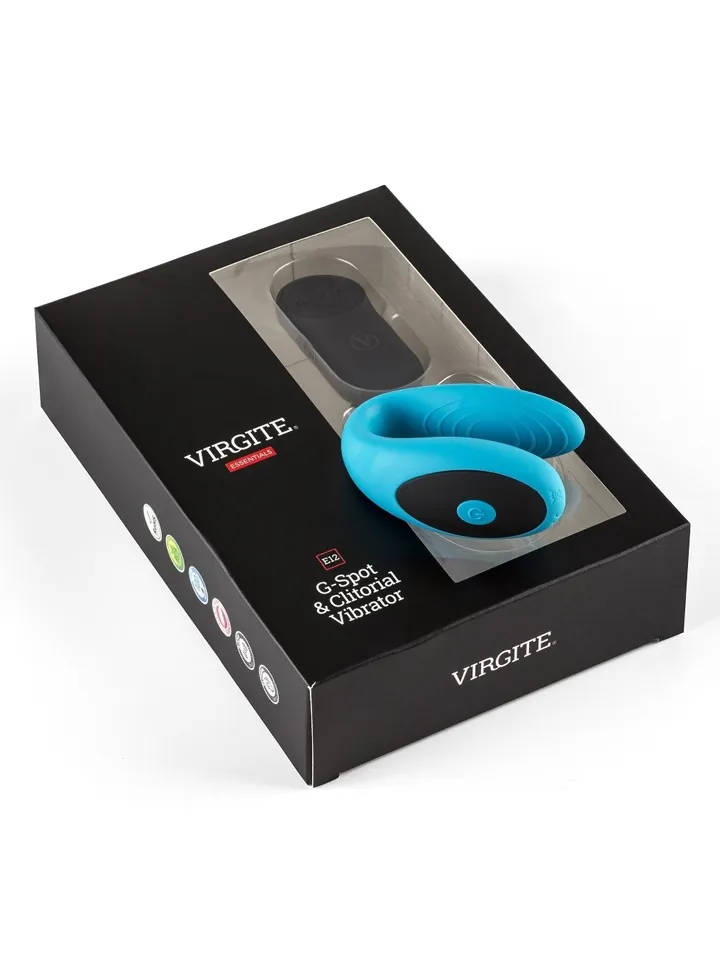 G-spot & Clitorial Vibrator Blue - Parvibrator 0