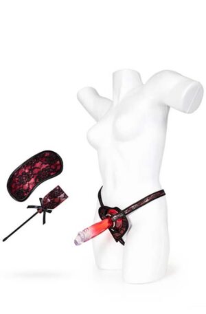 Luxury Strap-on Pleasure Kit 15,5 cm - Strap-on paket 0