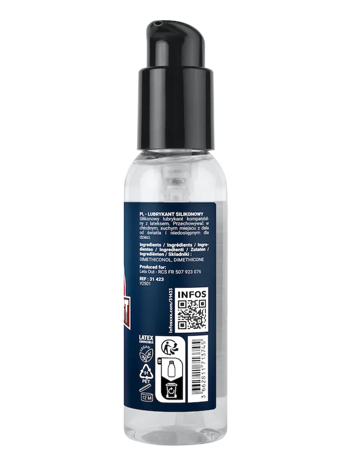 Fuck & Fist Silicone Lubricant 100 ml - Glidmedel silikonbaserat 0