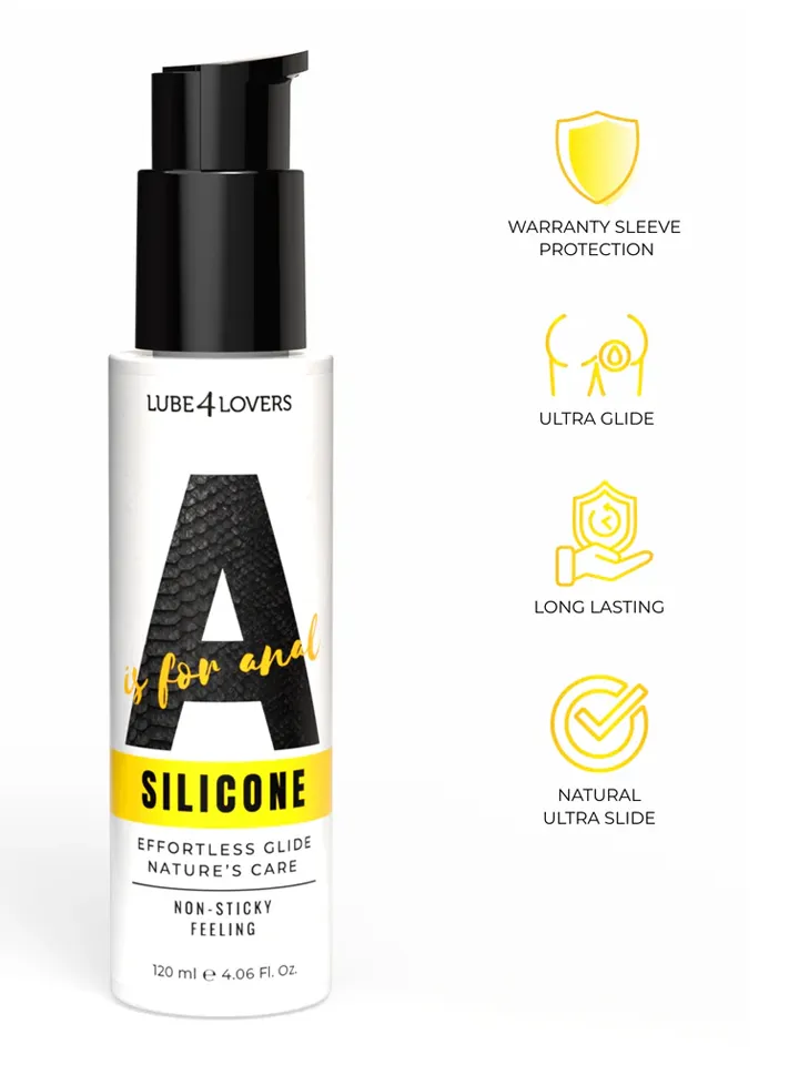 Silicon Anal Lubricant 120 ml - Glidmedel silikonbaserat 0