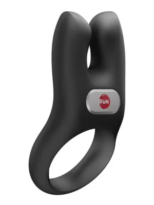 Fun Factory Nos Vibrating Cock Ring Black - Penisring med vibrator 0