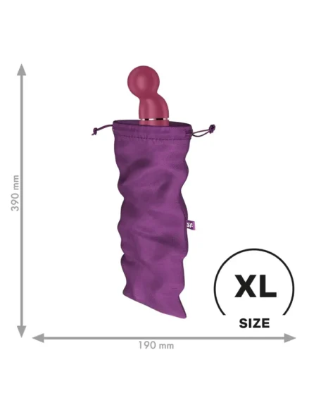 Satisfyer Treasure Toy Bag XL Violett - Förvaringspåse 0