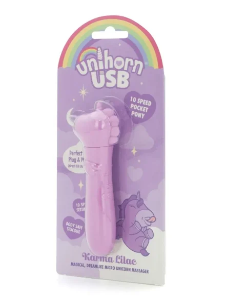 Unihorn USB Bullet Karma Lilac - Klitorisvibrator 0