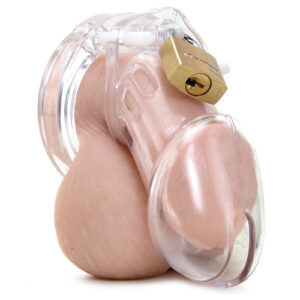 CB-6000 Chastity Cage - Clear - 37 mm-1