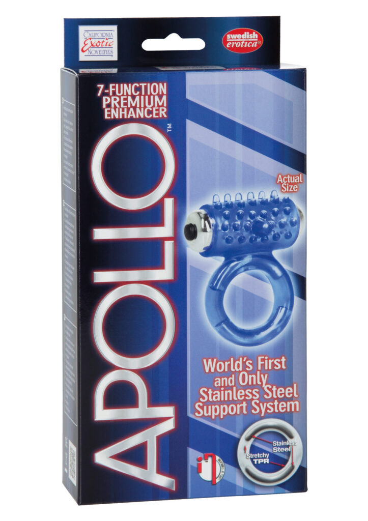 APOLLO 7 FUNCTION ENHANCER BLUE PENISRING-2