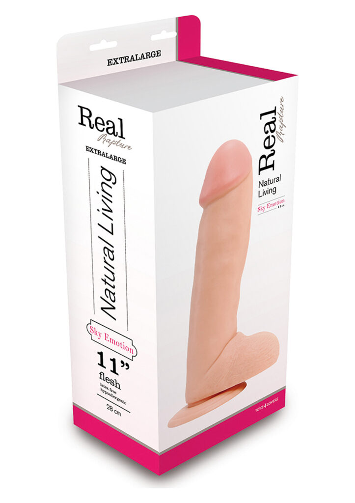 DILDO REAL RAPTURE FLESH 11 INCH - 31cm -1