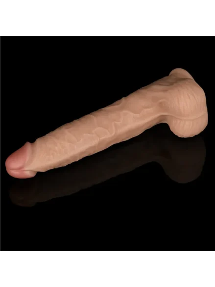 Realistic Vibrating Power Cock 28,3 cm - Dildo med vibrator 0