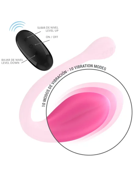 Janice U Vibrator Double Stimulation Remote - Vibrerande ägg 0